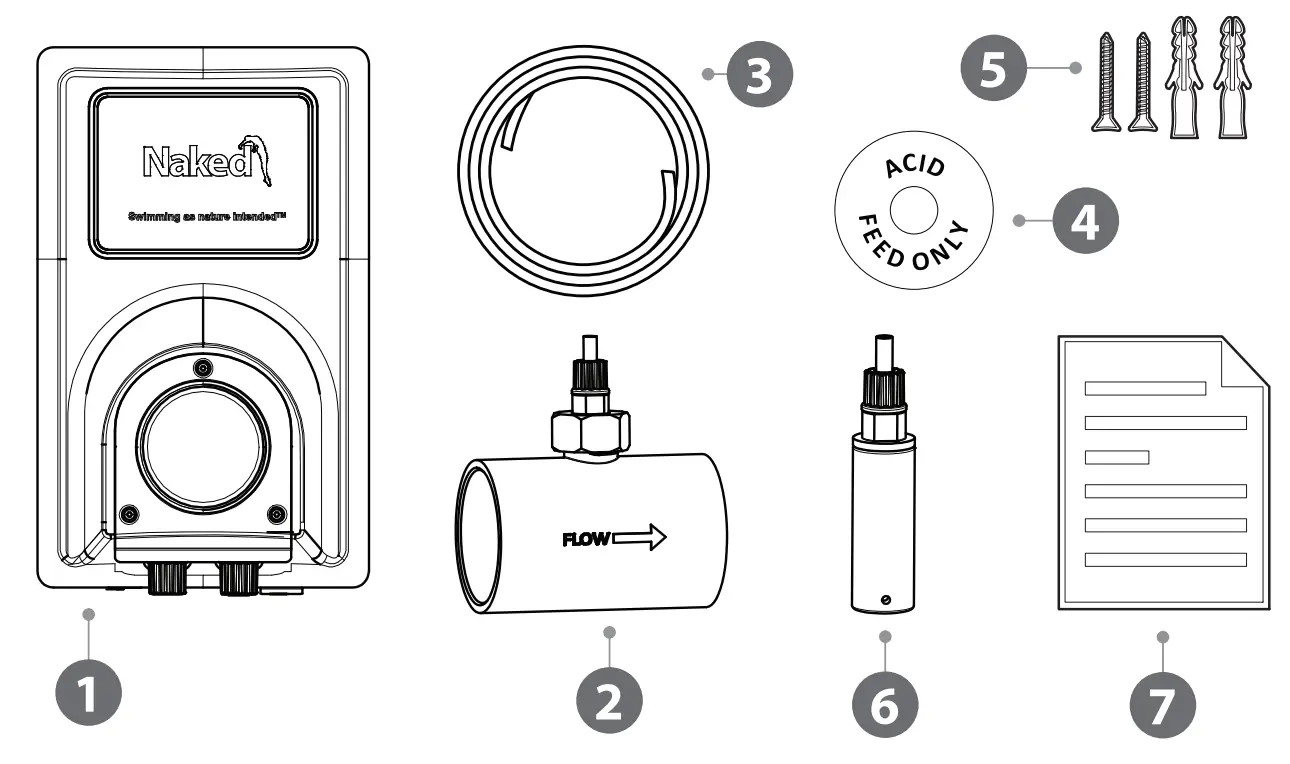 Naked NKD-pH Fresh Water Pool Systems - fig 1