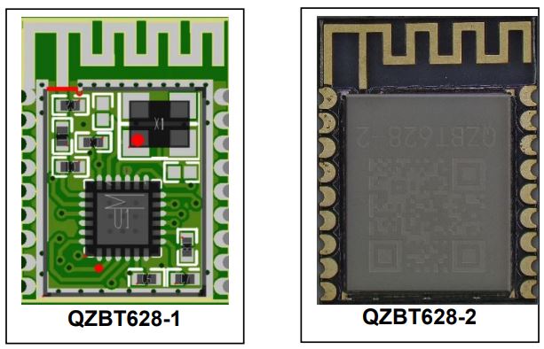 Nebula Electronic Technology QZBT628 PBC BLE Module Instruction Manual - Dimension