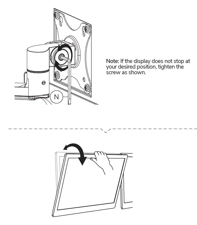 Neomounts DS60-425WH2 Monitor Arm Desk Mount 9