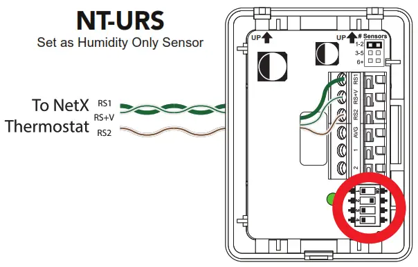 Network Thermostat NetX NT URS Universal Remote Sensor - Figure 21