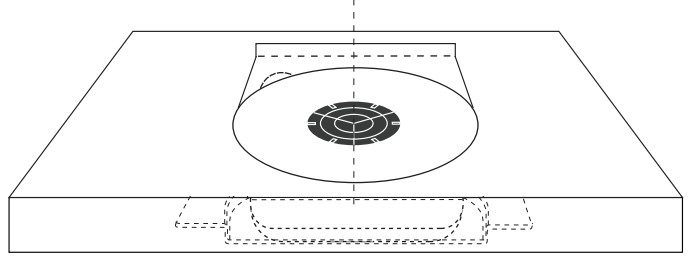 NiiTTER XE40 Long Distance Wireless Charger - Sensor Template
