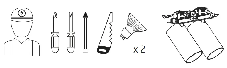 Nowodvorski 7690 Mono Surface II Surface Lamp