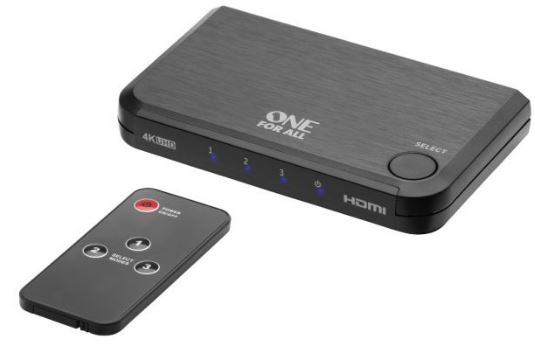 ONE-FOR-ALL-SV1632-Smart-HDMI-Switch-PRO