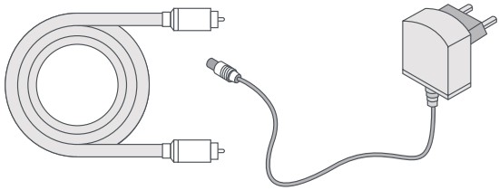 ONE FOR ALL SV9386 Amplified Indoor Antenna - Power adapter EU