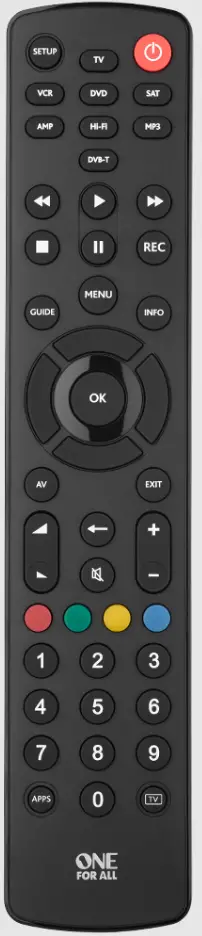 ONE-FOR-ALL-URC1280-Universal-Remote-Control-Contour-8-Device-8