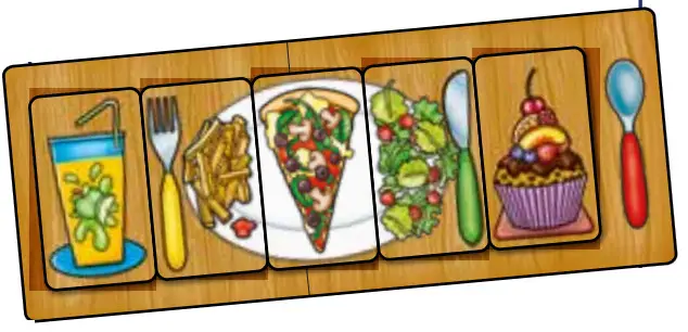 ORCHARD TOYS OT 2022 033 Tummy Ache Game - Setting 7