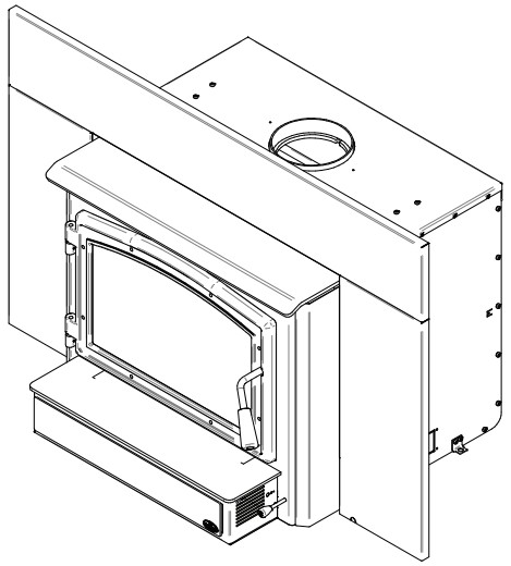 OSBURN OB02016 Wood Burning Insert - parts59