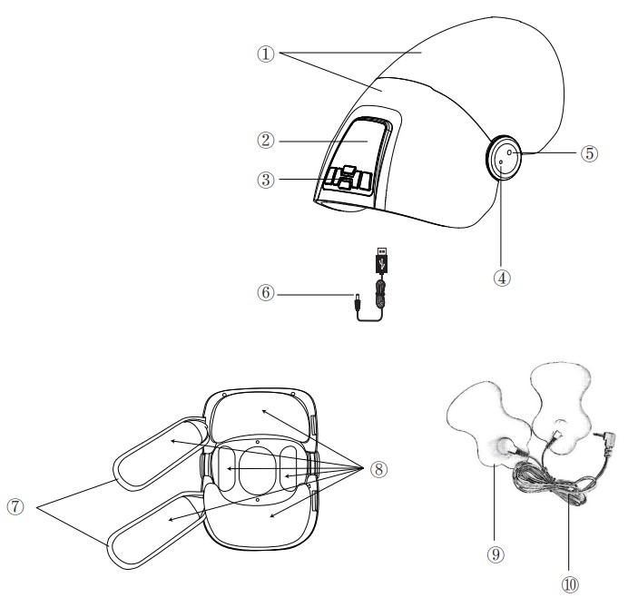 OTO K-703 Kneetonic Wireless Knee Massager - overvied