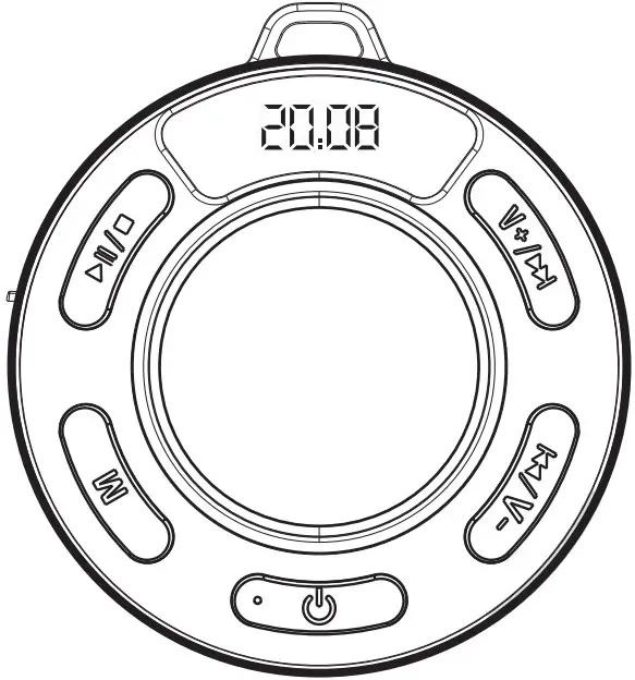 OYIB K8 Bluetooth Shower Speaker