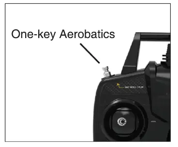 One key aerobatics