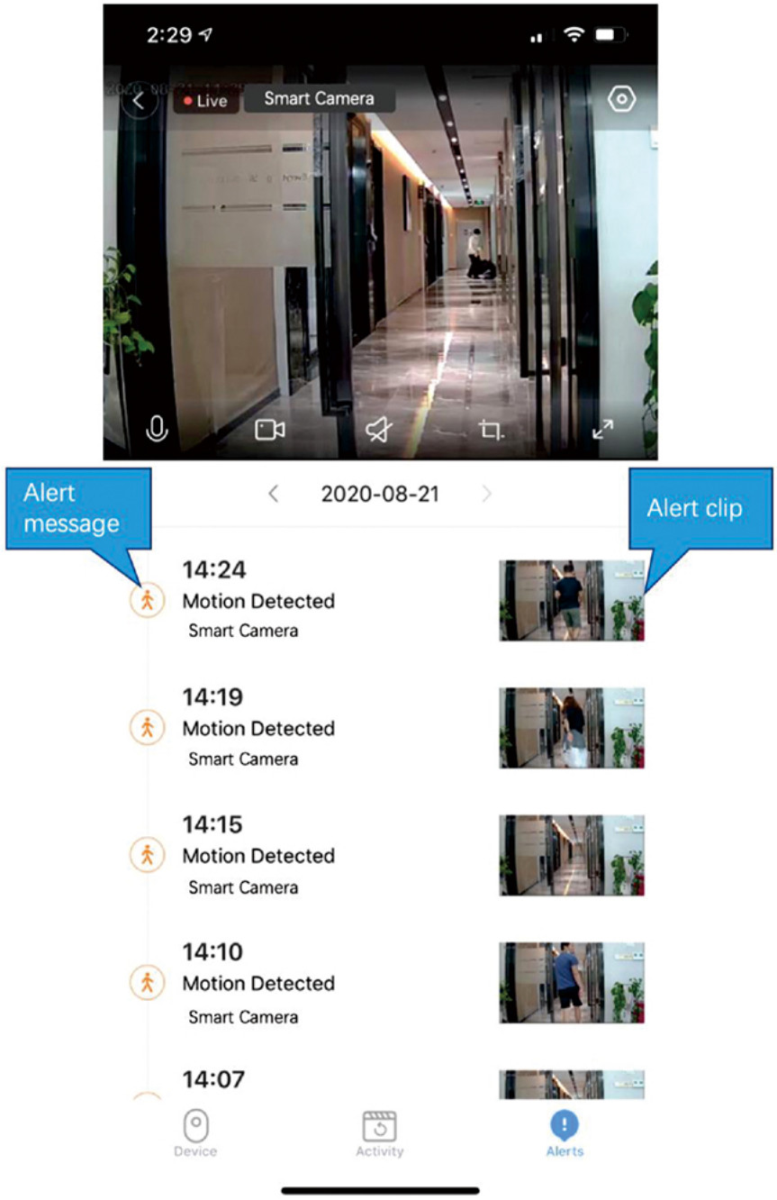 PANORAXY A16 Wireless Home Indoor Security Camera - Use App 2