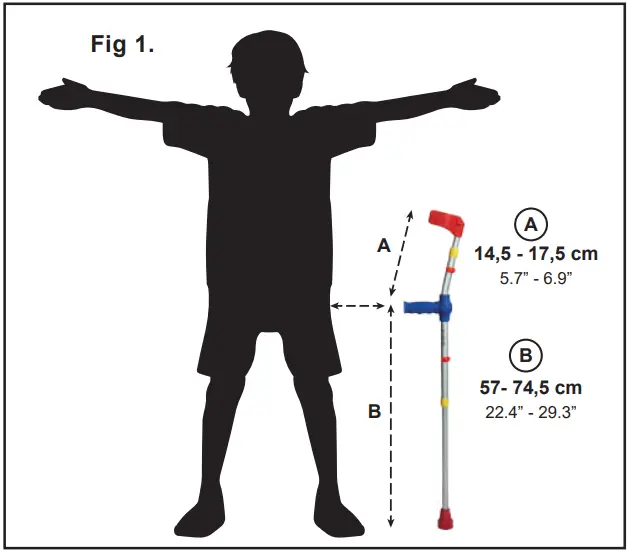 PEPE-P10014-Forearm-Crutches-for-Kids-FIG-1