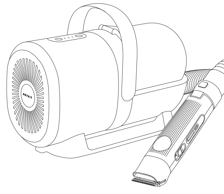PETKIT AirClipper Pet Grooming Kit