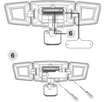 PG CL-SM2200L-3H-2200-Lumen-3-Head-Solar-Motion-Activated-Security-Light-fig-7