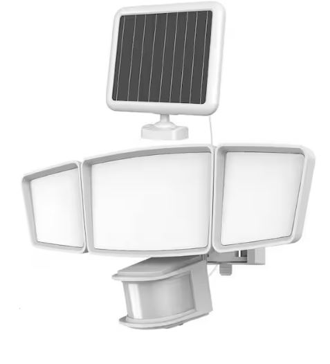 PG CL-SM2200L-3H-2200-Lumen-3-Head-Solar-Motion-Activated-Security-Light-product