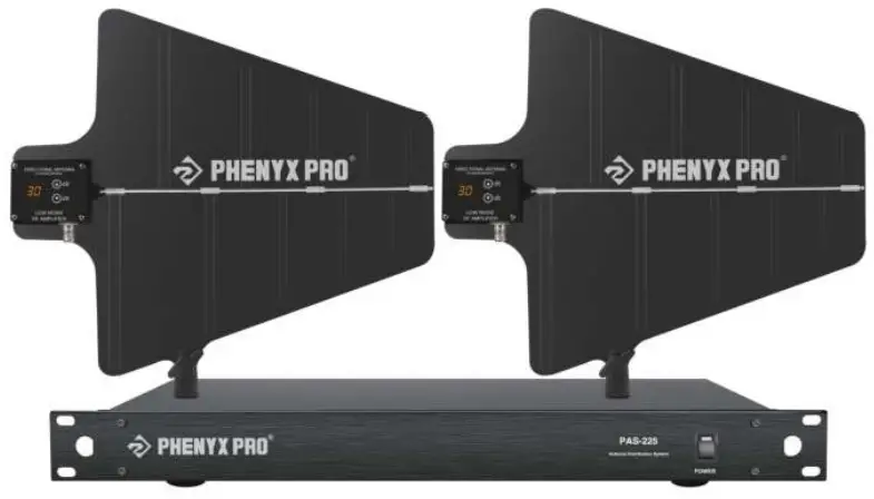 PHENYX-PRO-PAS-225-Wireless-Antenna-Distribution-System-Bundle-FIG-1