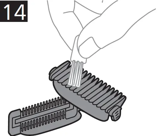 PHILIPS BG1026 Norelco Showerproof Body Groomer 14
