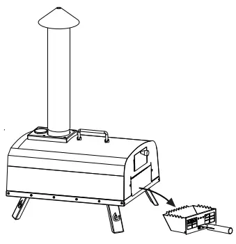 PIZZELLO PEL II Outdoor Pizza Oven - PIZZA OVEN
