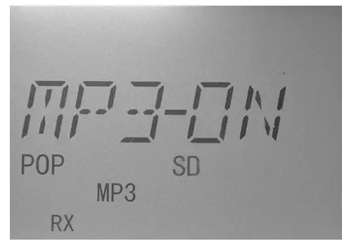 PNI HP 8500 CB Radio and MP3 Player - control14