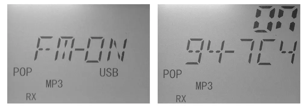 PNI HP 8500 CB Radio and MP3 Player - control15