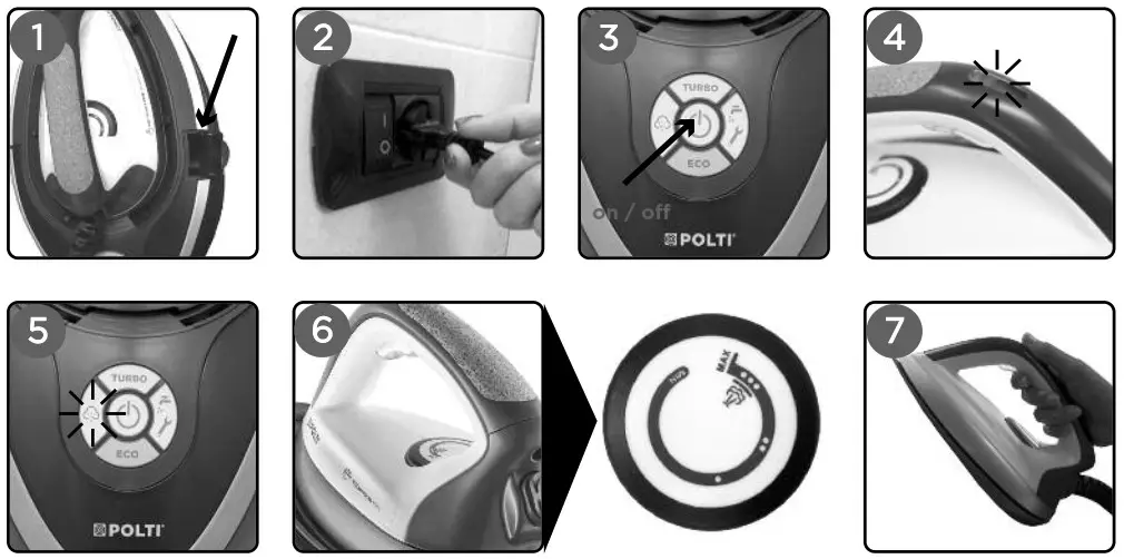 POLTI VN1810 Steam Generator Iron - Product Overview 2