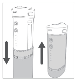 PONYFREE CWF-C2 Mini Portable Oral Irrigator - Filling
