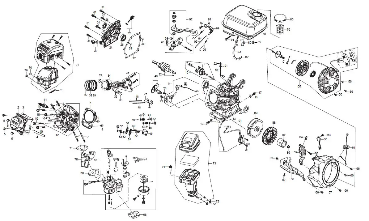PREDATOR-212,346 and 420 cc-Horizontal-Engines-32
