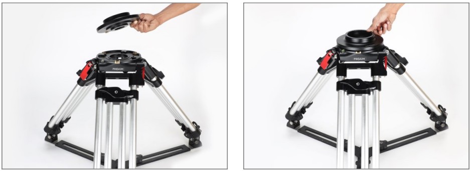 PROAIM BP-302-00 Mitchell Base to Bowl Camera Adapter 100mm - fig 2