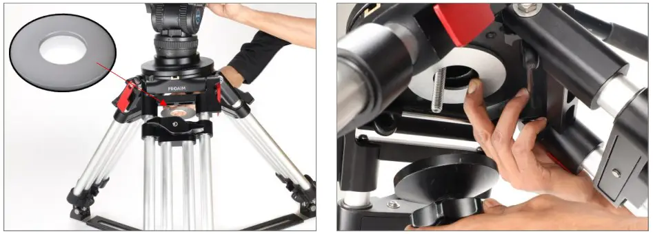 PROAIM BP-302-00 Mitchell Base to Bowl Camera Adapter 100mm - fig 5
