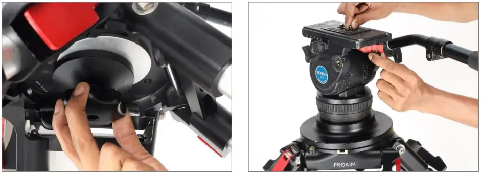 PROAIM BP-302-00 Mitchell Base to Bowl Camera Adapter 100mm - fig 6
