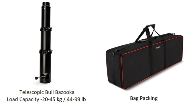 PROAIM BZ BULL Bull Telescopic Gas Lift Bazooka - What’s In The Box 1