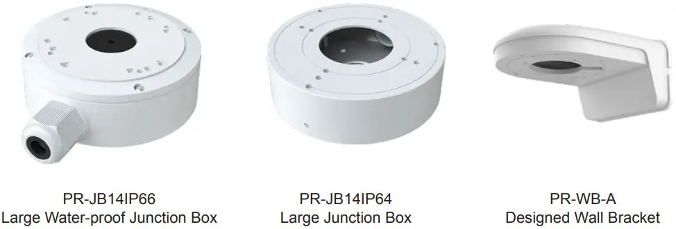 PROVISION ISR DI 320AU MVF Motorized Vari Focal Lens Dome Turret Camera - ACCESSORIES