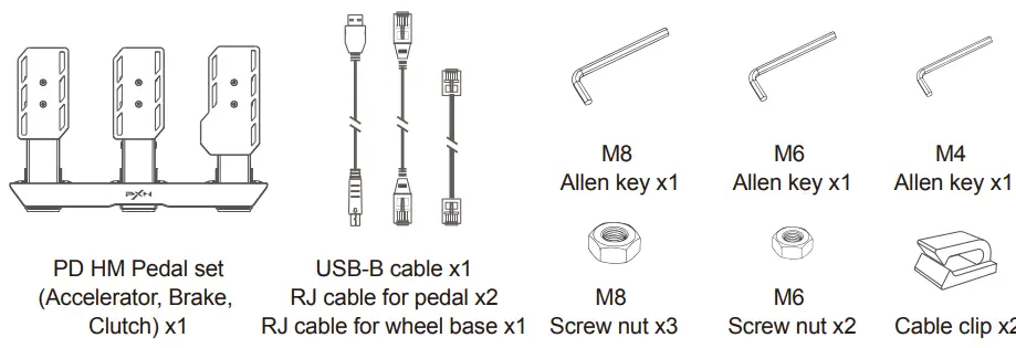 PXN-PD-HM-Driving-Pedals Set-image-2