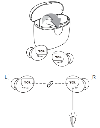Pair the earphones 1