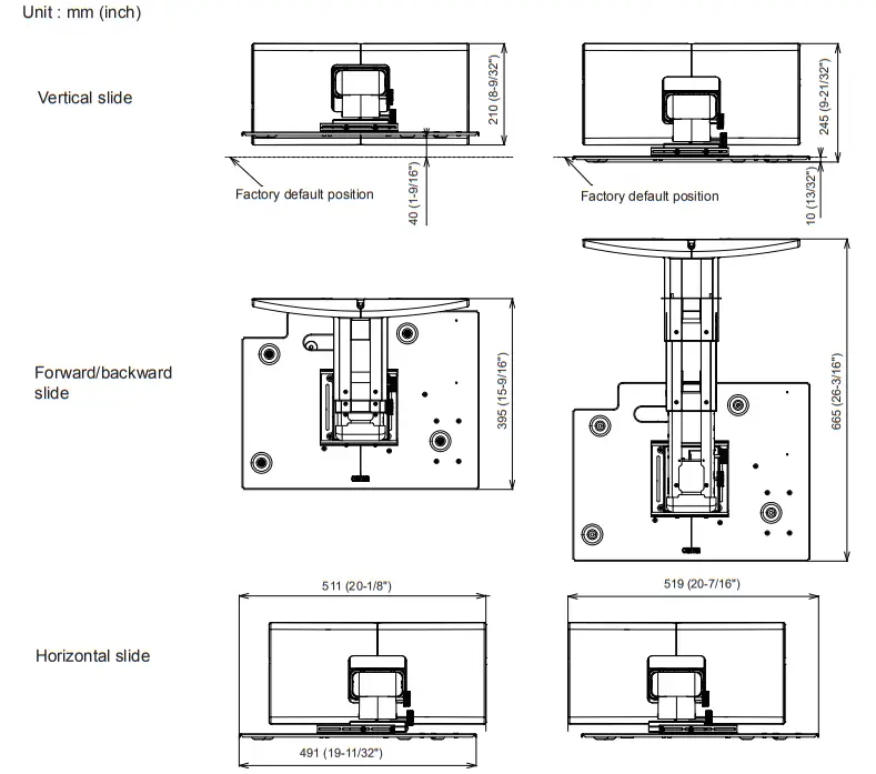 Panasonic ET WBC100 Wall Mount Bracket - head bolts5
