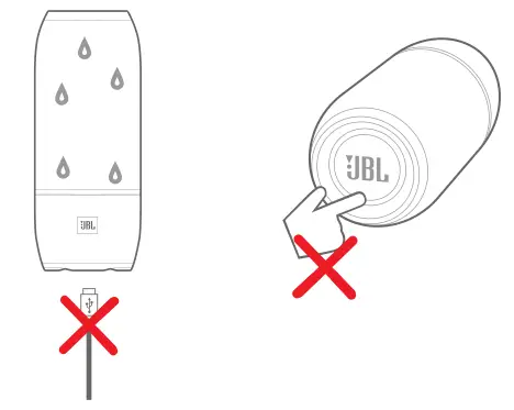 JBL Pulse 3 Warning