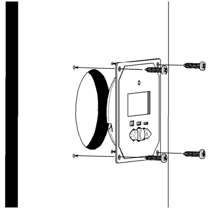Morningstar RM-1 Digital Remote Meter In Wall mounting