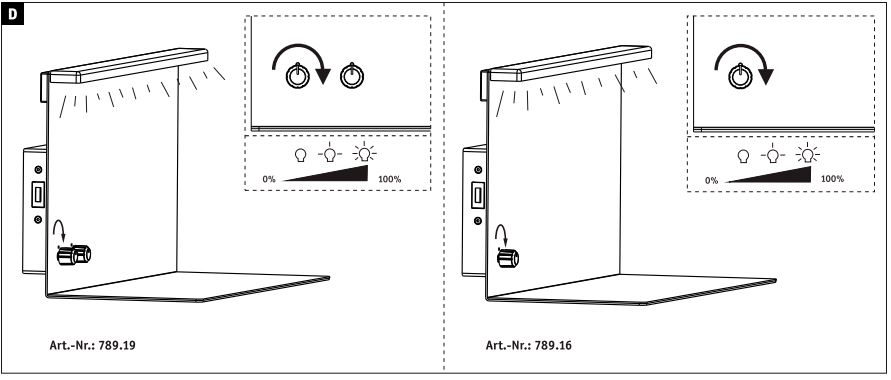 Paulmann 78919 LED Wall Luminaire Jarina-fig9