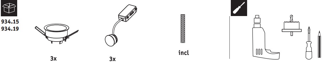 Paulmann 934.15 LED Recessed Light - icon 5