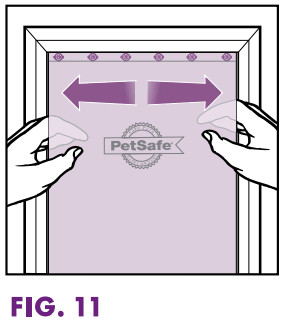 PetSafe PPA19 15794 Small Extreme Weather Pet Door - Flexible Flap 2