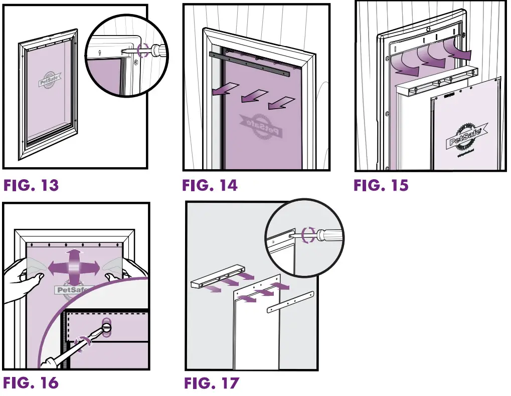 PetSafe PPA19 15794 Small Extreme Weather Pet Door - The Flap