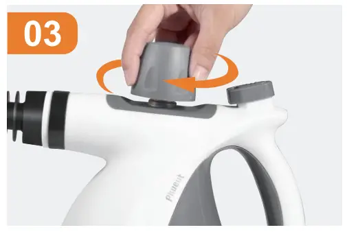 Phueut Pressurized Handheld Multi Surface Natural Steam Cleaner - fig2