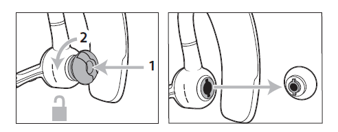 Change the eartip for a better fit