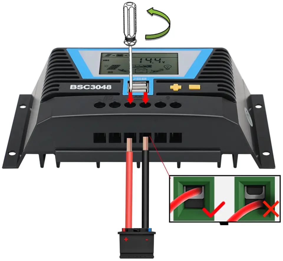 Connect Battery First