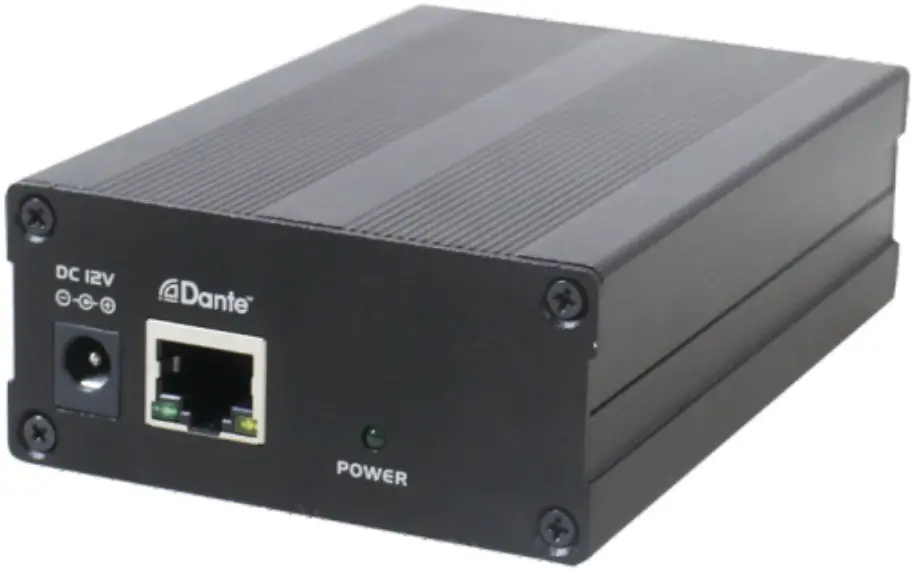 Prestel ADP 44 Dante 4 In 4 Out Audio Transmitter