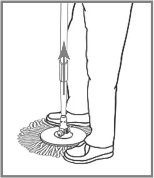 Primeway D1n91XEhSTL Pw710Mn Twin Bucket Rotating Spin Mop - MOP