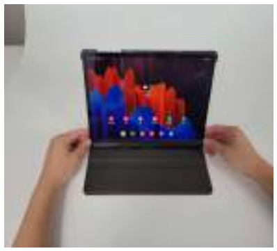 ProCase SM-X800 Case for Galaxy Tab - Adjust the tablet into different angles