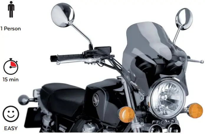 Puig 1309 Top Windscreen