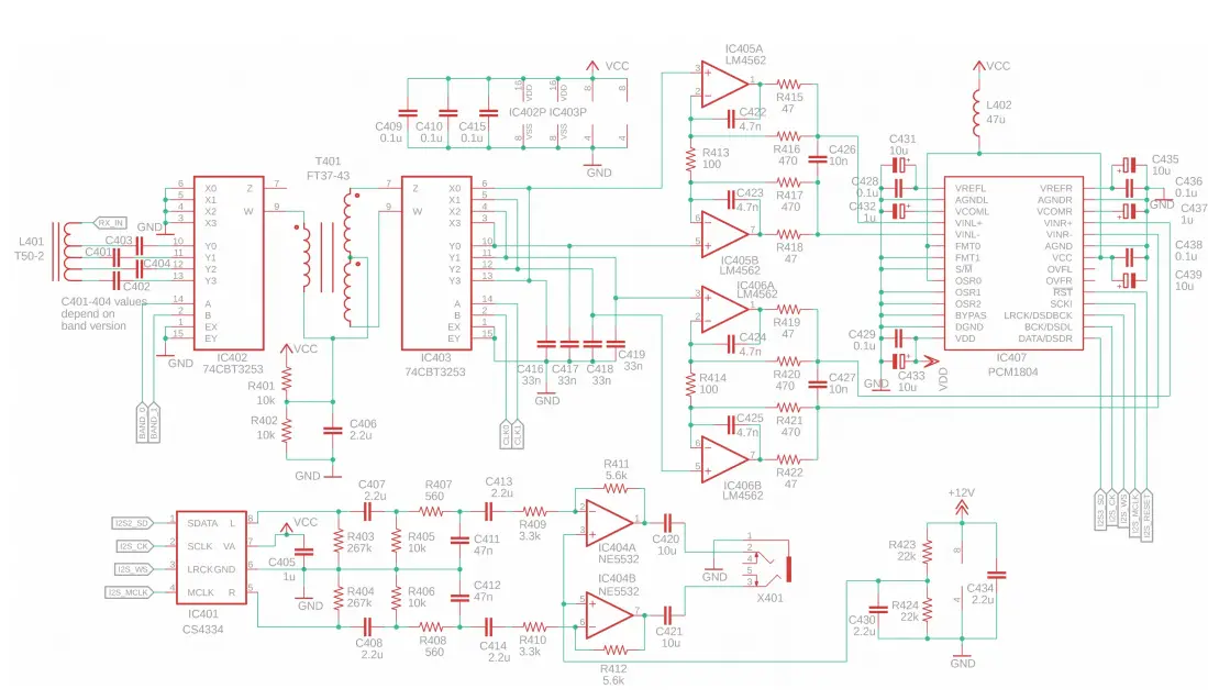 QRP-Labs-PCB Rev-2 Multi-Band-Transceiver-Kit-FIG-4