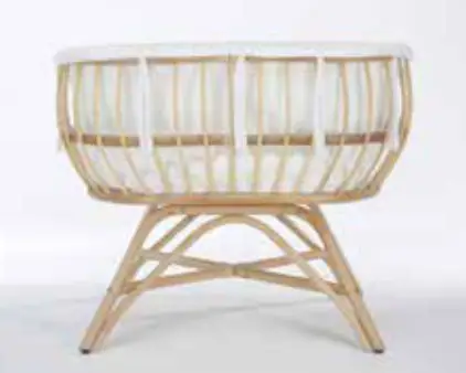 RATTAN CuddleCo Aria Crib Liner - Figure 1